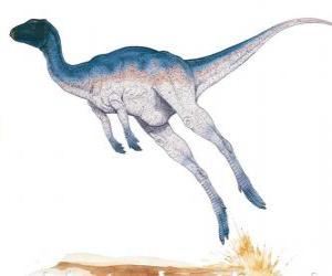 Puzzle Zephyrosaurus ήταν δίποδος διαδρόμου μόνο 1,8 μέτρα μήκος, ζυγίζει 50 κιλά